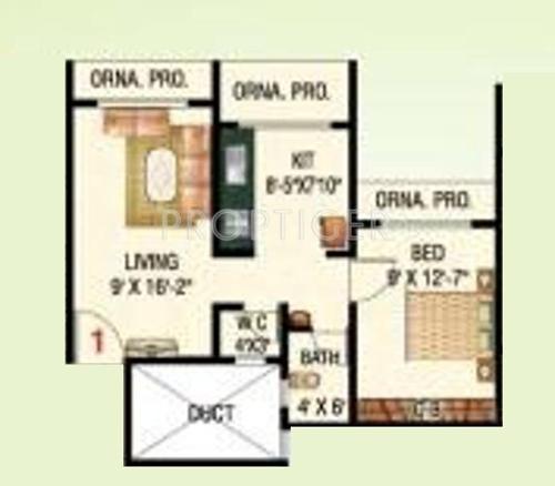 Nilkanth Hills Upvan (1BHK+1T (635 sq ft) 635 sq ft) Nilkanth Hills Upvan (1BHK+1T (635 sq ft) 635 sq ft)