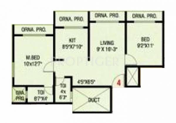 Nilkanth Hills Upvan (2BHK+2T (1,029 sq ft) 1029 sq ft) Nilkanth Hills Upvan (2BHK+2T (1,029 sq ft) 1029 sq ft)