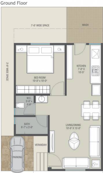 Shree Akshar Aashray (1BHK+1T (530 sq ft) 530 sq ft) Shree Akshar Aashray (1BHK+1T (530 sq ft) 530 sq ft)