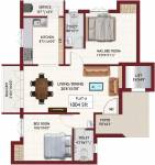 Chozha Flair (2BHK+2T (1,004 sq ft) 1004 sq ft) Chozha Flair (2BHK+2T (1,004 sq ft) 1004 sq ft)