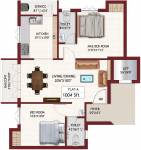 Chozha Flair (2BHK+2T (1,004 sq ft) 1004 sq ft) Chozha Flair (2BHK+2T (1,004 sq ft) 1004 sq ft)