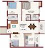 Chozha Flair (3BHK+3T (1,195 sq ft) 1195 sq ft) Chozha Flair (3BHK+3T (1,195 sq ft) 1195 sq ft)