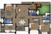  burgundy Floor Plan Floor Plan