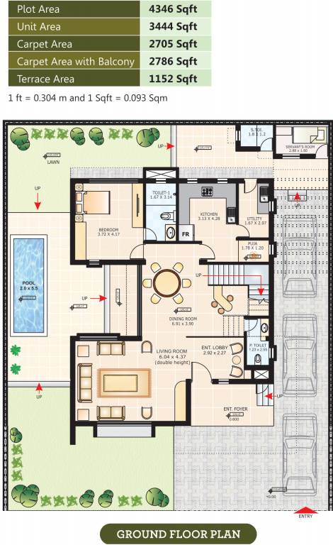 Fire Eternity Villa (4BHK+4T (2,701.74 sq ft) 2701.74 sq ft)