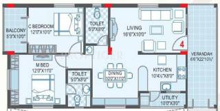 AVL Aakruthi (2BHK+2T (1,091 sq ft) 1091 sq ft) AVL Aakruthi (2BHK+2T (1,091 sq ft) 1091 sq ft)