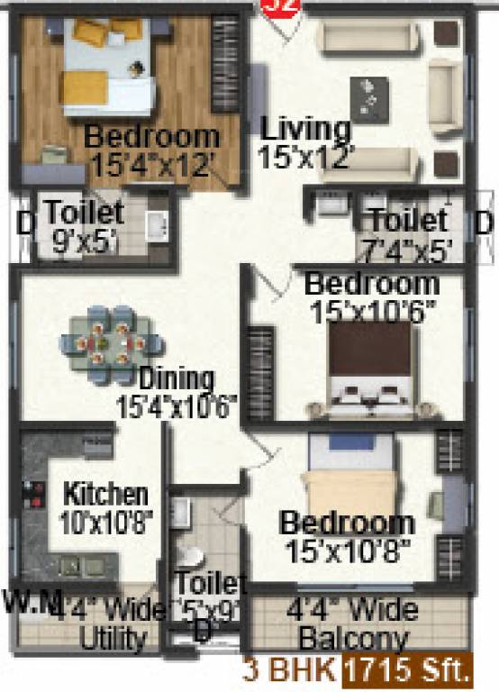 Floor Plan sarovar phase 1 Floor Plan Floor Plan