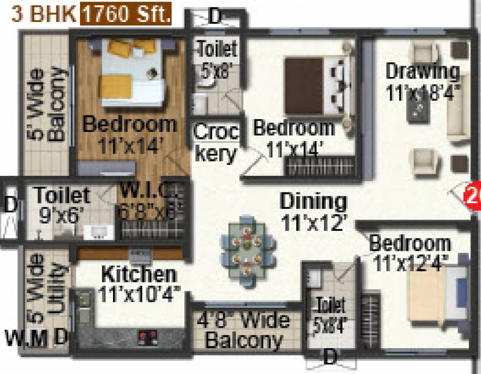 Floor Plan sarovar phase 1 Floor Plan Floor Plan