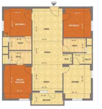  the village Floor Plan Lower Level Duplex Plan