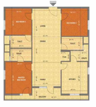  the village Floor Plan Lower Level Duplex Plan