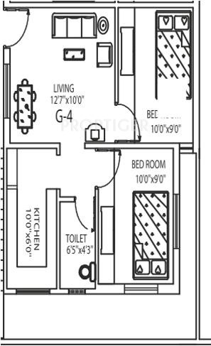 Devi Bhavya Avenue (2BHK+1T (560 sq ft) 560 sq ft) Devi Bhavya Avenue (2BHK+1T (560 sq ft) 560 sq ft)