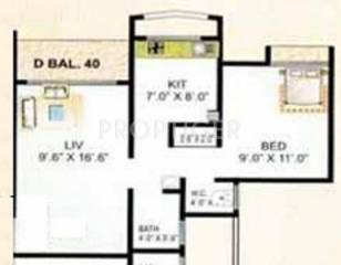 Sagar City (1BHK+1T (575 sq ft) 575 sq ft) Sagar City (1BHK+1T (575 sq ft) 575 sq ft)