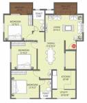 Adithya Desai Orchid (3BHK+2T (1,500 sq ft) 1500 sq ft)