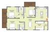 Adithya Desai Orchid (3BHK+2T (1,598 sq ft) 1598 sq ft)