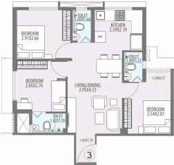 Heet Harmony (3BHK+3T (559.40 sq ft) 559.4 sq ft) Heet Harmony (3BHK+3T (559.40 sq ft) 559.4 sq ft)