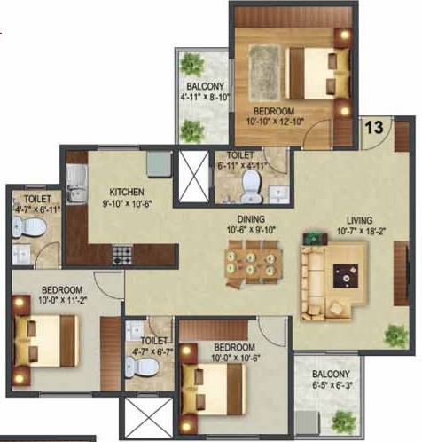  the landmark Floor Plan Floor Plan