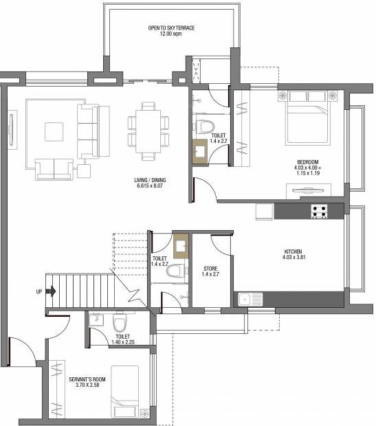 Risara Elegante (5BHK+6T (3,692.02 sq ft) + Servant Room 3692.02 sq ft)