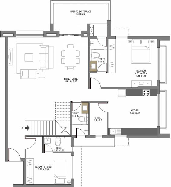 Risara Elegante (5BHK+6T (5,403.48 sq ft) + Servant Room 5403.48 sq ft)