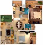 Sushma Crescent (2BHK+2T (1,310 sq ft) 1310 sq ft) Sushma Crescent (2BHK+2T (1,310 sq ft) 1310 sq ft)