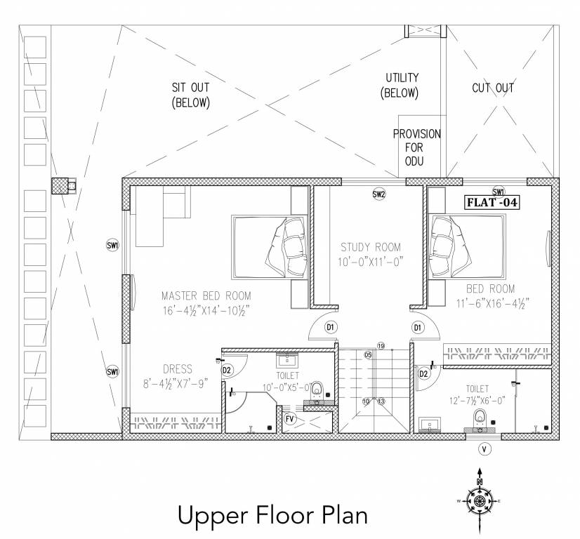 Upper Level Duplex Plan magic breeze Floor Plan Upper Level Duplex Plan