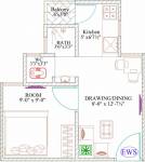 Real Avani Homes (1BHK+1T (260.92 sq ft) 260.92 sq ft)