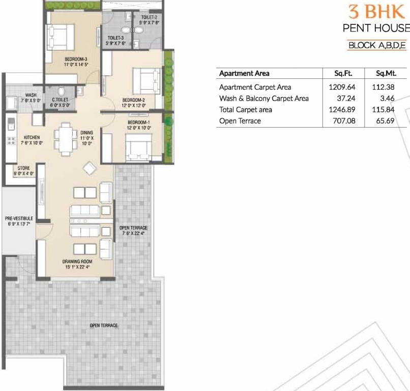 Bhanushri Maruti Amrakunj 3 (3BHK+3T (1,209.65 sq ft) 1209.65 sq ft) Bhanushri Maruti Amrakunj 3 (3BHK+3T (1,209.65 sq ft) 1209.65 sq ft)