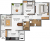 Shapoorji Pallonji Joyville Hinjawadi (2BHK+2T (672.42 sq ft) 672.42 sq ft)