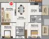 Vaishno Solitaire (2BHK+2T (1,205 sq ft) 1205 sq ft)