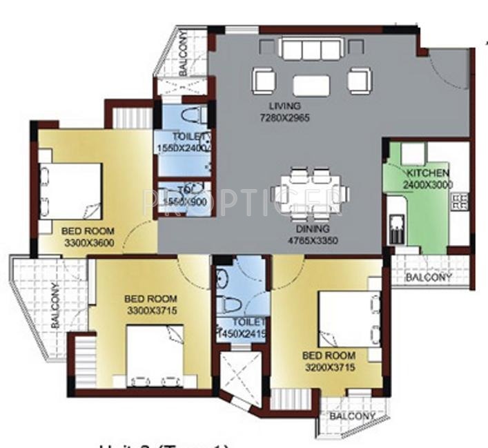 Ansal Sushant Jeevan Enclave (3BHK+3T (1,810 sq ft) 1810 sq ft) Ansal Sushant Jeevan Enclave (3BHK+3T (1,810 sq ft) 1810 sq ft)