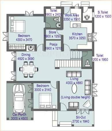 Nagpal Builders Sapphire Court Floor Plan (4BHK+4T)