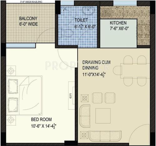SBP North Valley (1BHK+1T (770 sq ft) 770 sq ft) SBP North Valley (1BHK+1T (770 sq ft) 770 sq ft)