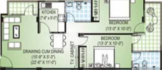 Dreamax Star Heights (2BHK+2T (1,145 sq ft) 1145 sq ft) Dreamax Star Heights (2BHK+2T (1,145 sq ft) 1145 sq ft)
