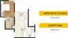 Brigade Parkside West (1BHK+1T (710.74 sq ft) 710.74 sq ft)