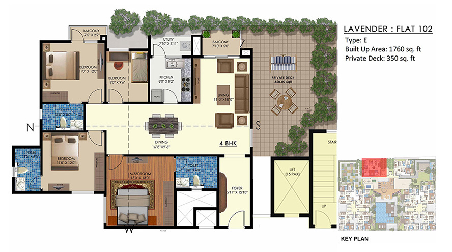 Arge Urban Bloom (4BHK+4T (1,760 sq ft) 1760 sq ft) Arge Urban Bloom (4BHK+4T (1,760 sq ft) 1760 sq ft)