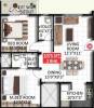 VR Gokulam (2BHK+2T (1,075 sq ft) 1075 sq ft)