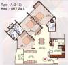Skyline Melrose (3BHK+3T (1,577 sq ft) 1577 sq ft)