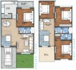 SBD Cosmos City (4BHK+3T (1,654 sq ft) 1654 sq ft)