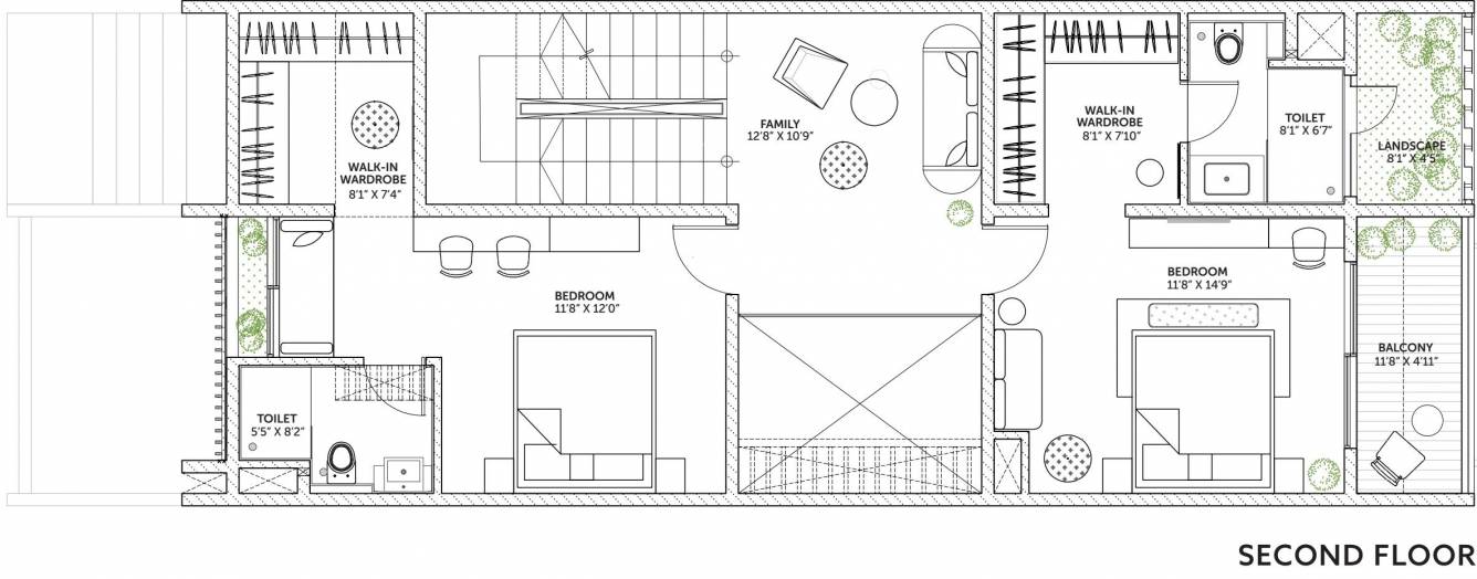 Assetz Leaves And Lives Phase 1 (3BHK+3T (2,617 sq ft) + Servant Room 2617 sq ft)