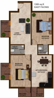 Jass Majesticka Phase 1 (2BHK+2T (1,300 sq ft) 1300 sq ft) Jass Majesticka Phase 1 (2BHK+2T (1,300 sq ft) 1300 sq ft)