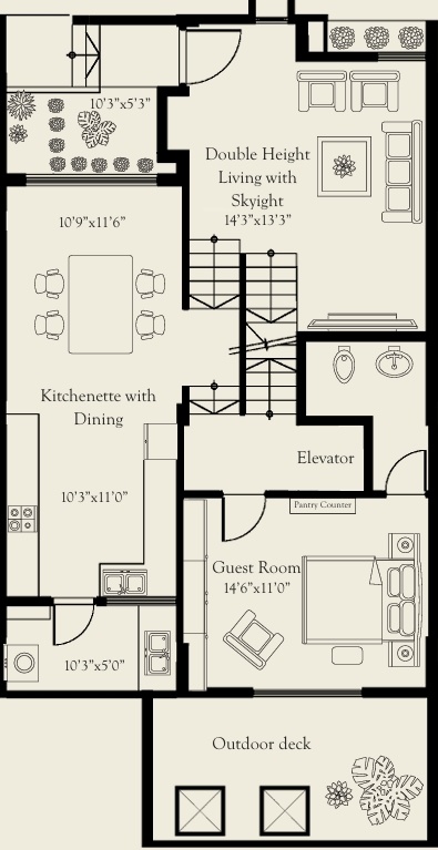  santhrupthi phase 1 Floor Plan First Floor Plan
