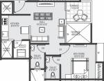 Moze Skyways Esfera 2 (1BHK+1T (454.24 sq ft) 454.24 sq ft) Moze Skyways Esfera 2 (1BHK+1T (454.24 sq ft) 454.24 sq ft)