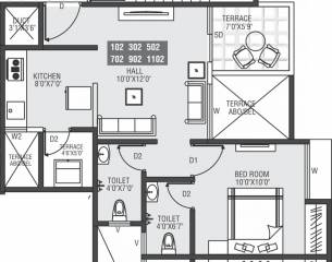 Moze Skyways Esfera 2 (1BHK+1T (454.24 sq ft) 454.24 sq ft) Moze Skyways Esfera 2 (1BHK+1T (454.24 sq ft) 454.24 sq ft)