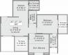 Vision Indrabhumi (2BHK+2T (494.92 sq ft) 494.92 sq ft)