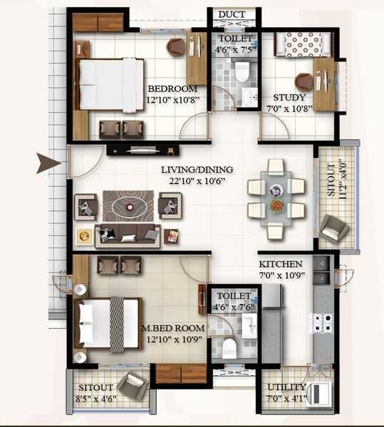  5 elements Floor Plan Floor Plan