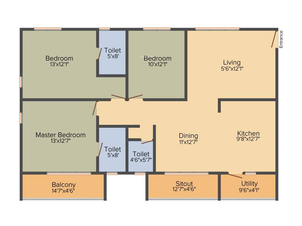  5 elements Floor Plan Floor Plan