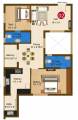 Sree Daksha Darza (2BHK+2T (1,242 sq ft) 1242 sq ft) Sree Daksha Darza (2BHK+2T (1,242 sq ft) 1242 sq ft)