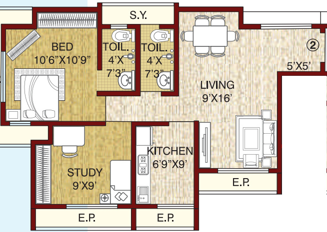  sky court Floor Plan Floor Plan