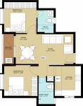 TVS Emerald Flourish Apartment (2BHK+2T (886 sq ft) 886 sq ft) TVS Emerald Flourish Apartment (2BHK+2T (886 sq ft) 886 sq ft)