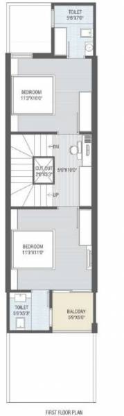  bijal-homes Floor Plan First Floor Plan