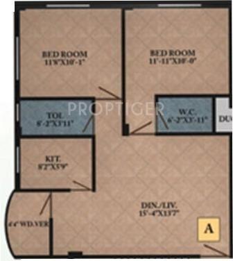 Sayanti Sayanti Apartment (2BHK+2T (750 sq ft) 750 sq ft)