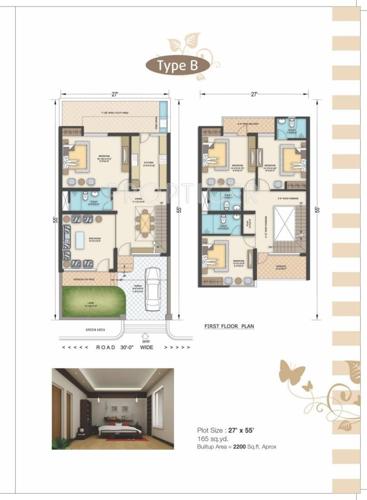 Manglam Arpan Villa (4BHK+4T (2,200 sq ft) 2200 sq ft)